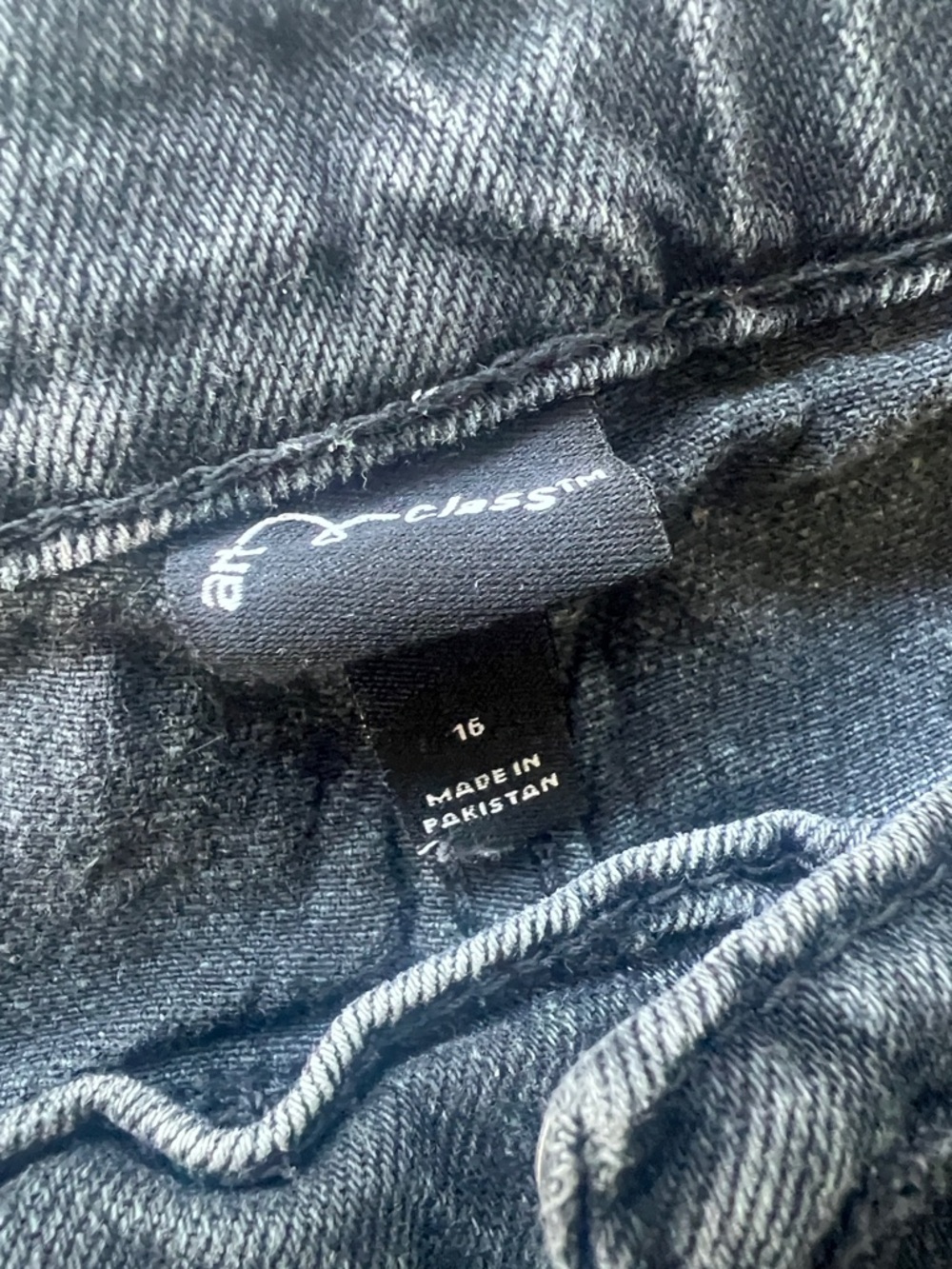 Art class girl’s -Classic Denim Jeans - Black size 16